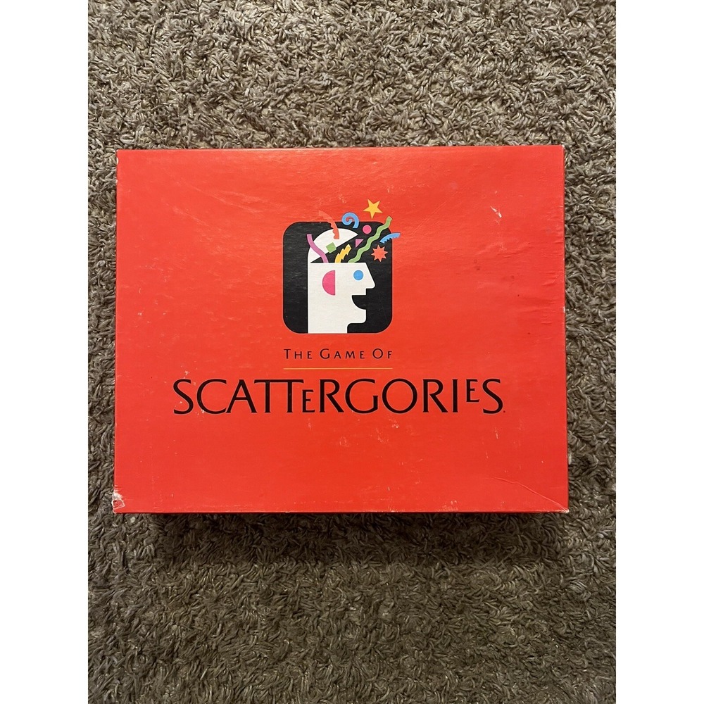 Vintage 1988 Scattergories Board Game Milton Bradley Complete